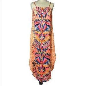 Mara Hoffman Orange Geo Maxi (s)